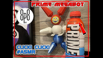 Prime MEGABOT ASMR Ice Pop Sports Drink Magnet Clicking #asmr #disney #prime  #sports #drink #fyp