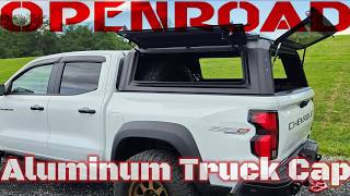 2025 Colorado ZR2 Bison + OpenRoad 4WD Aluminum Truck Cap | Ultimate Overland Setup