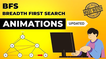 Breadth First Search (BFS) Animations | Graph Traversal | Data Structure | Visual How