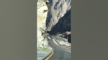 Skardu Road in mountain