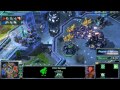 .105 greenpine vs xxx  tvt  part 2  starcraft 2 replay fr