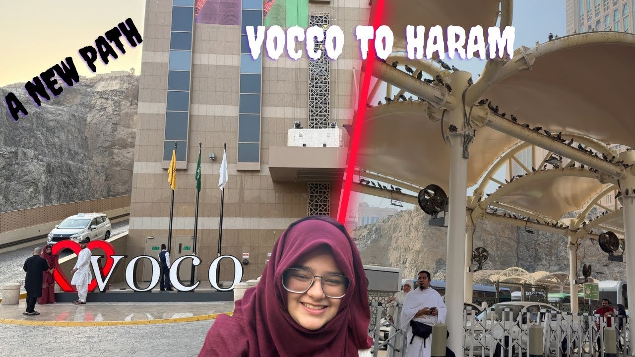 New Route from Voco Makkah Hotel to Masjid al-Haram | The Easiest path guide | 5-Star Experience 