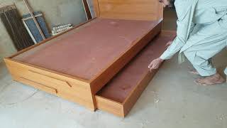 Single Bed Pull Out Bed Designs For Small Spaces