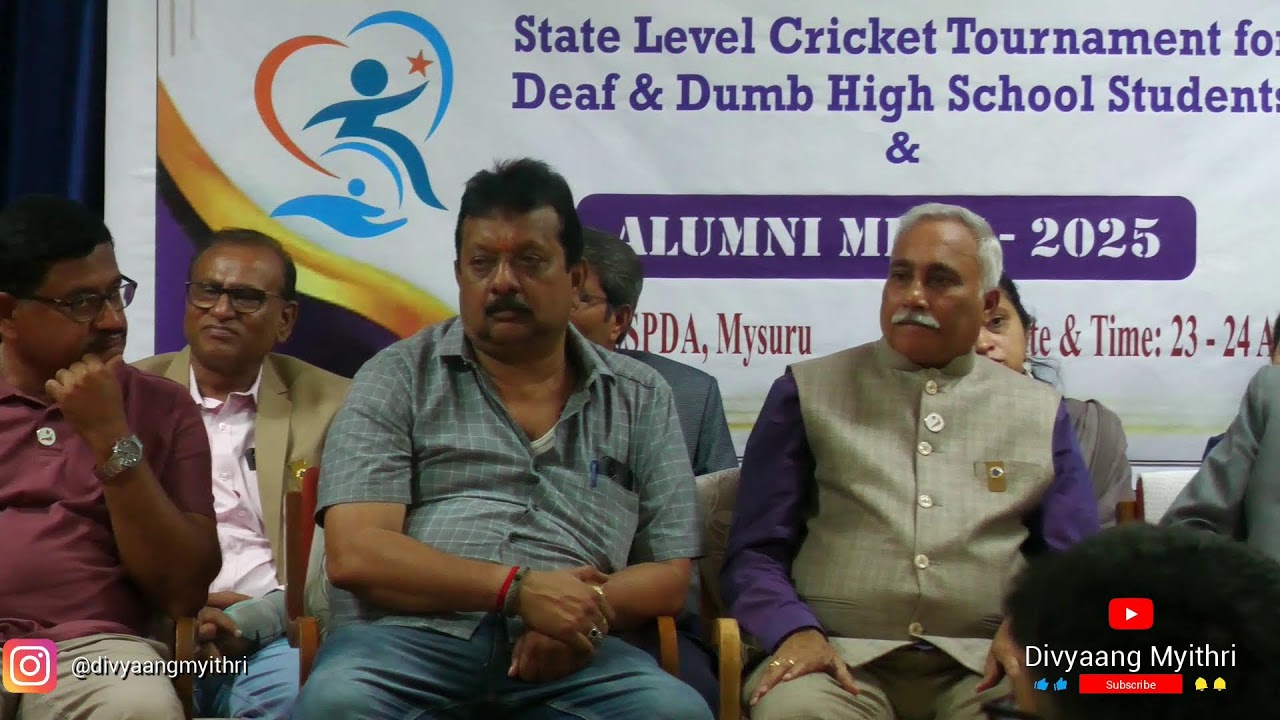 State Level Cricket tournament for Deaf & mute.