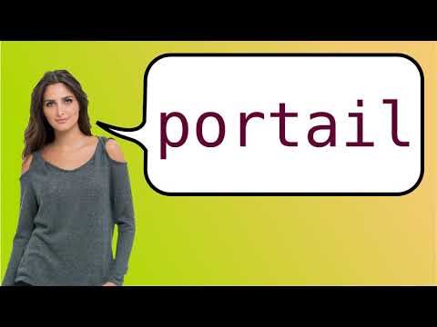 How to say 'portal' in French?