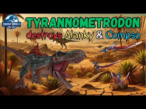 Our T2 TYRANNOMETRODON destroys ALANKY & COMPSO 🦖 | PVP Battles