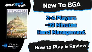 New to BGA: Postcards — Is It Worth Your Time? screenshot 1