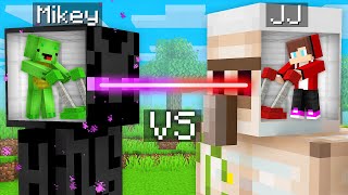 Mikey and JJ Control Mobs’ MIND Survival Battle in Minecraft (Maizen)