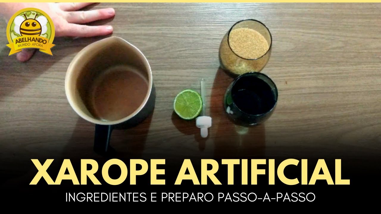 Como fazer o xarope ideal para alimentar Asf's