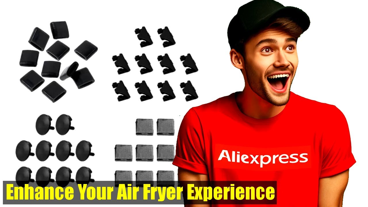 Ultimate Air Fryer Tray Protection with HE5H Air Fryer Rubber Bumpers