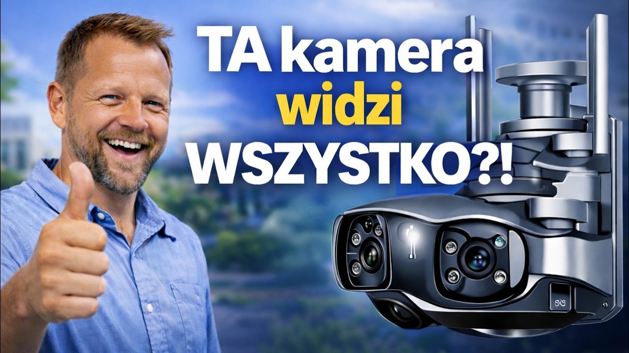 Ta kamera widzi wszystko-kamera 360 !!!
