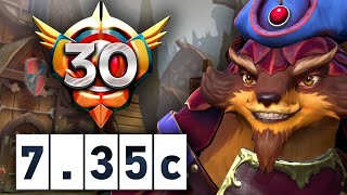 30 LVL Панго, очень крутая игра от Малрина! - Pangolier 7.35 DOTA 2