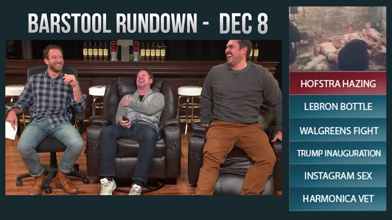 Barstool Rundown December 8, 2016 YouTube
