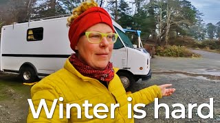 Finding community is hard - Digital nomad winter vanlife