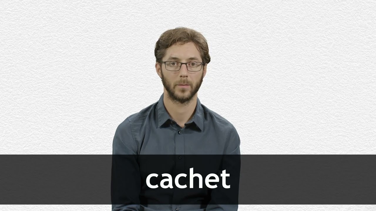 How to pronounce CACHET in French
