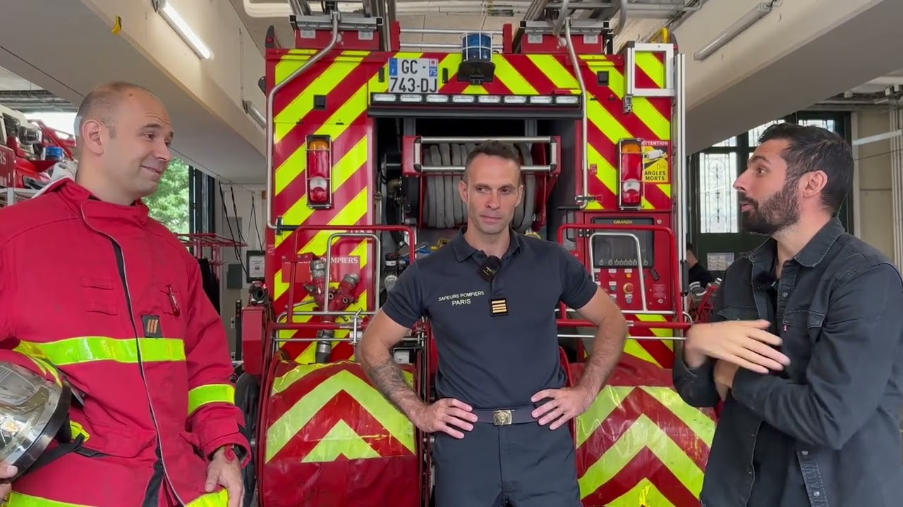 Tour de France des passionnés | Jean-Baptiste Repain - Officier sapeur pompier de Paris