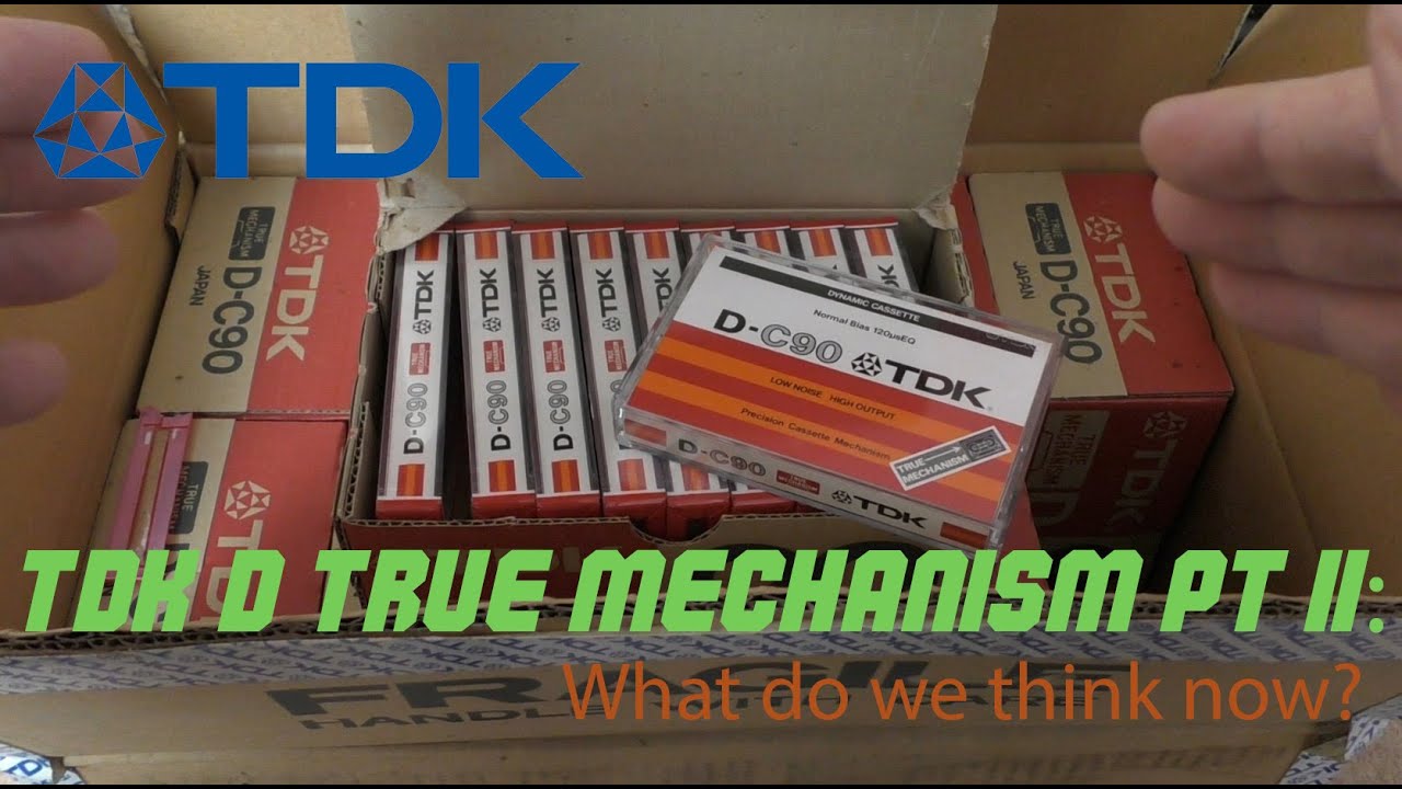 This is a vintage TDK Synchrotape sound recording tape box