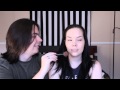 My Boyfriend does my Makeup PART 1!! Egoraptor and Mortem3r!