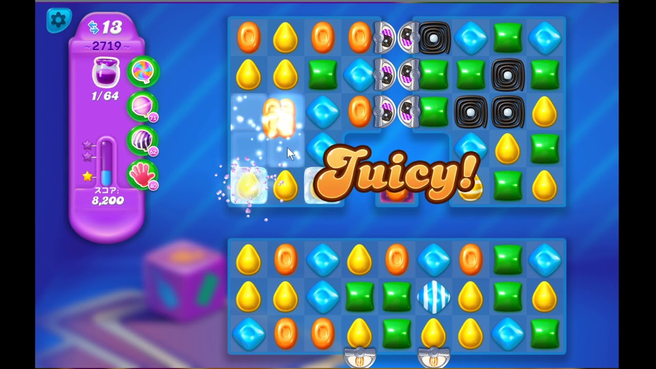 Candy Crush Soda Saga level 2719 YouTube