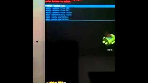 VIDEO0005 Onda  Tablet  Android  system recovery.