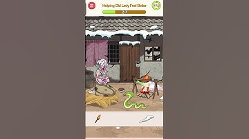 Tricky minds game level 33(helping Old lady feel better) #games #gaming #funny #gameplay #shorts