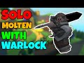 SOLO MOLTEN TRIUMPH WİTH WARLOCK + EASY GUIDE | TDS Tower Defense Simulator