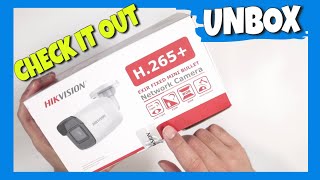Hikvision IP Camera Unbox [ DS-2CD2085G1-I 2.8mm 8MP(4K) ]