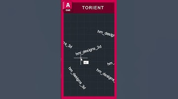 TORIENT Command in AutoCAD #shorts #autocad #tutorial #design #autocadarchitecture