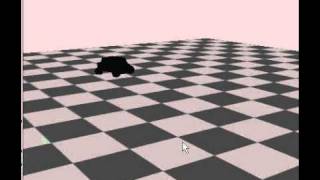 Car Moving Test !! Virtools