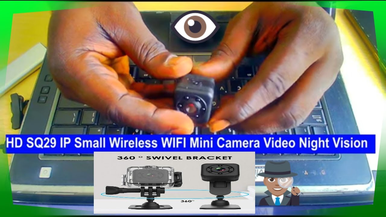 HD #SQ29 IP Small Wireless WIFI Mini #Spy Camera #Review - YouTube