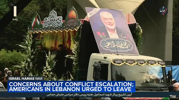 Americans in Lebanon urged to leave amid concerns about conflict escalation in Middle East