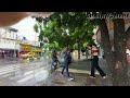 雨の日の学校へ行く途中-Sr.SinNombre
