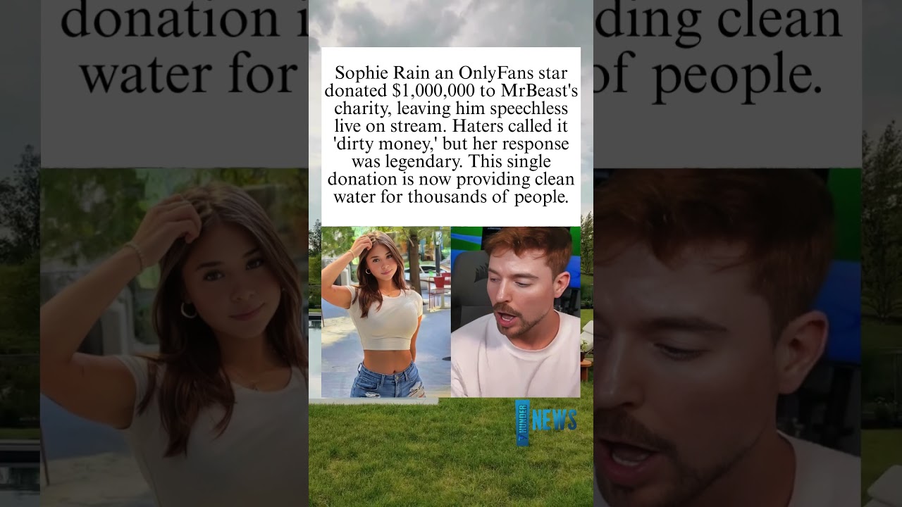 Sophie Rain an OnlyFans Star Stuns MrBeast With $1M | Thu News ⚡