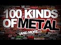 100 hard rock metal  core subgenres in 5 minutes