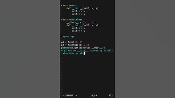 Understanding Python slots for Memory Optimization #coding #programming #python