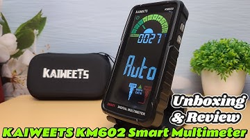 KAIWEETS KM602 Smart digital Multimeter Unboxing and Review