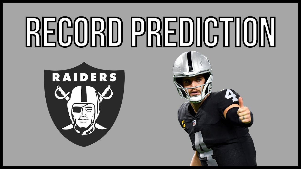 Las Vegas Raiders Record Prediction 2022 YouTube