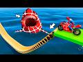 الرجل العنكبوت انقاذ باتمان Spider-Man Rescue Shark vs iron man vs venom funny Game GTA 5 superhero?