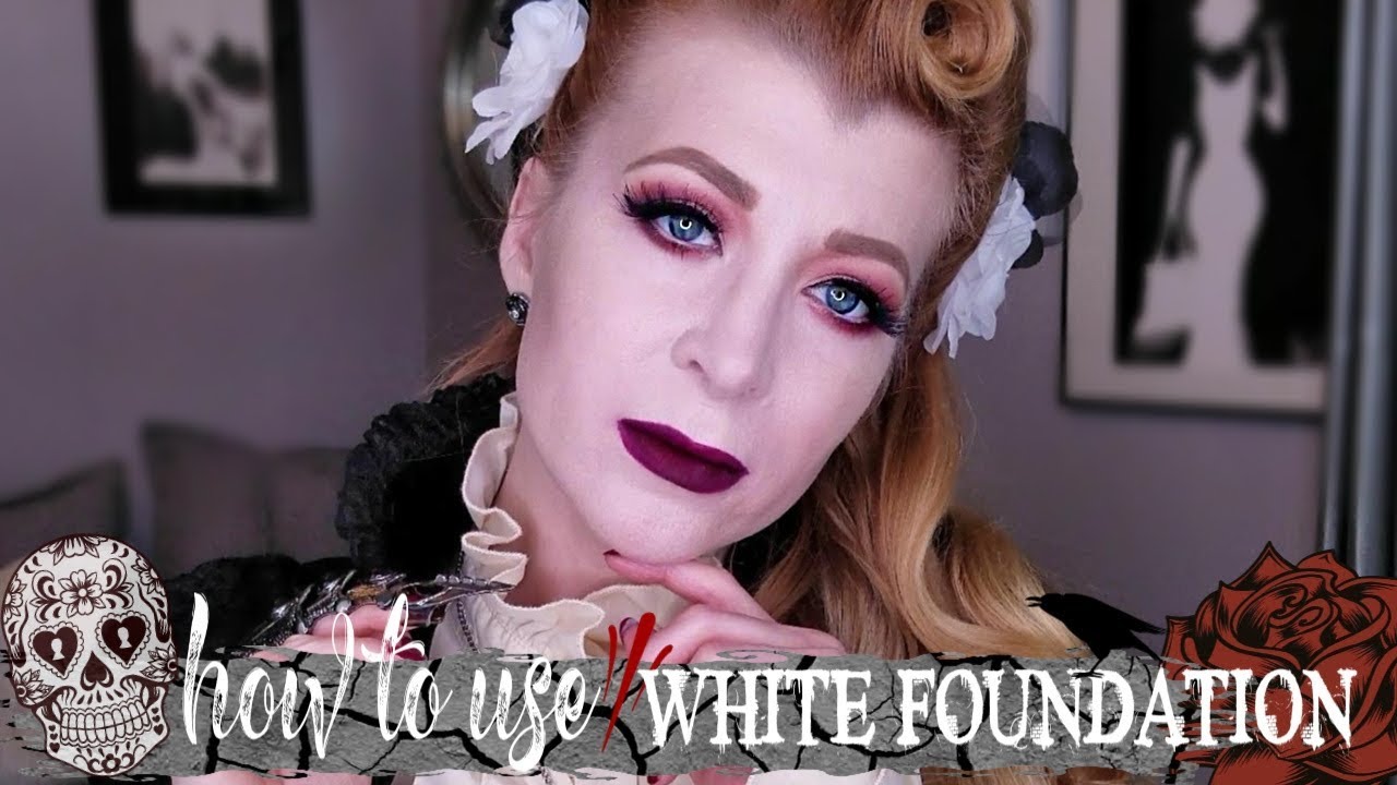 HOW TO USE WHITE FOUNDATION  LA GIRL COSMETICS 