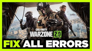 FIX Call of Duty: Warzone 2 Crashing, Freezing, Not Launching, Stuck & Black Screen