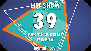 39 Facts about Poets - mental_floss List Show Ep. 511 | Mental Floss