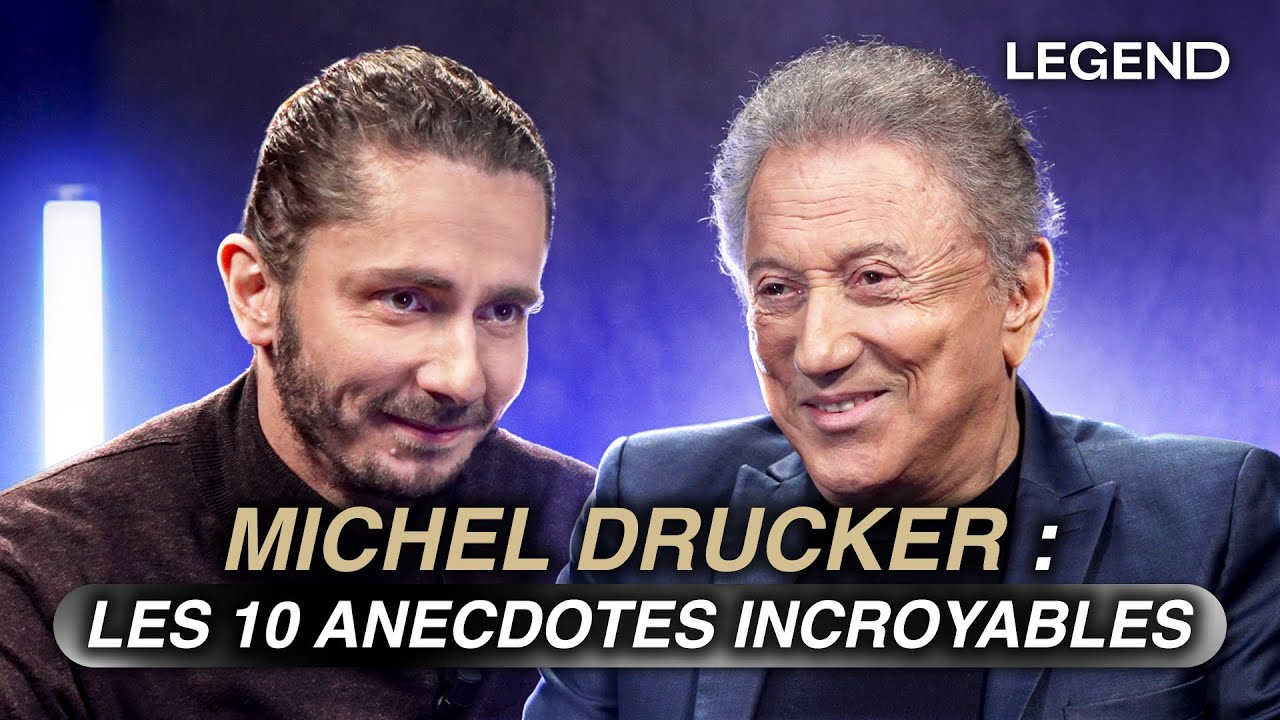 MICHEL DRUCKER : LES ANECDOTES INCROYABLES ET INÉDITES DU PLUS GRAND ANIMATEUR TV DE FRANCE !