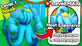 Starting Over as NOOB with MOST EXPENSIVE Secret in Duck Evolution! Net Worth