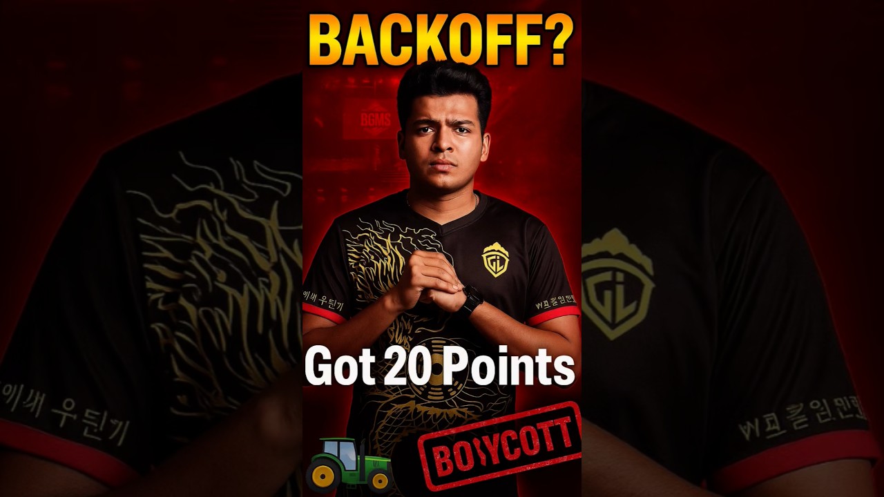 GodLike BACKOFF😱| Extra Points Scam in BGMS?🔥  