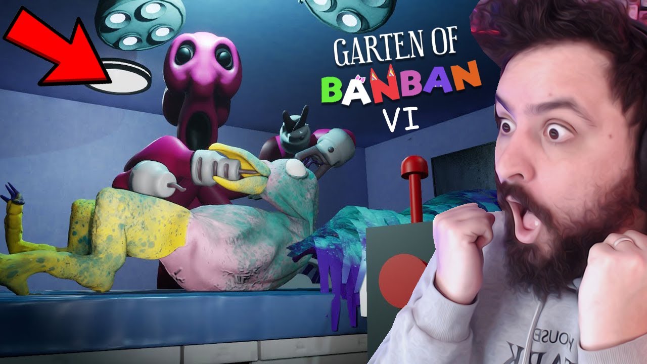 JOGANDO O NOVO GARTEN OF BANBAN 2 FINALMENTE!! - JOGO INCRÍVEL! - Garten Of Banban  2 (Parte 1) 