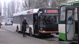 На вулиці Рівного виїхали нові автобуси за 60 мільйонів гривень