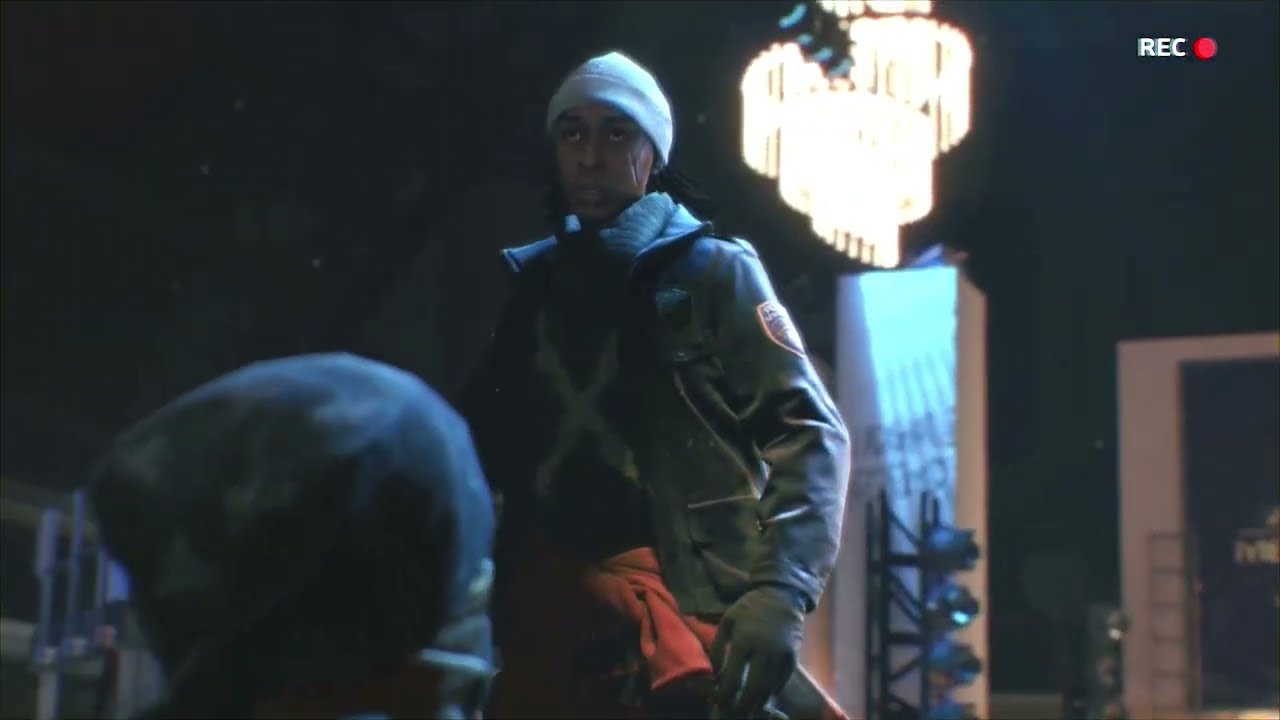 The Division - Security - Rikers leader Larae Barrett addressing her followers