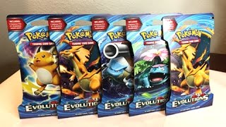 POKEMON NOSTALGIA! - Opening Pokemon Evolutions TCG Booster Packs!