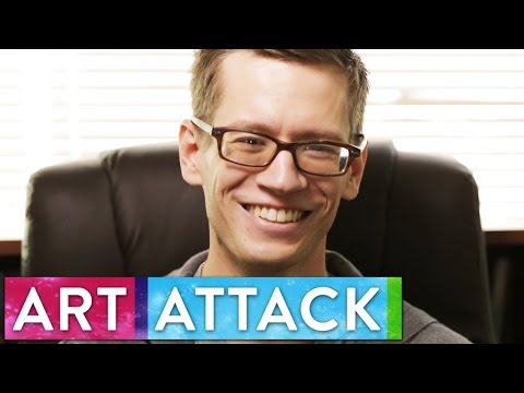Artist Cameron K. Lewis Talks About His Artistic Process | Art Attack