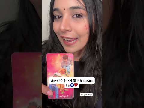 Reunion hone wala hai🧚‍♀️ #viral #tarot #love #tarotreading #tarotreader #shortsviral #shorts